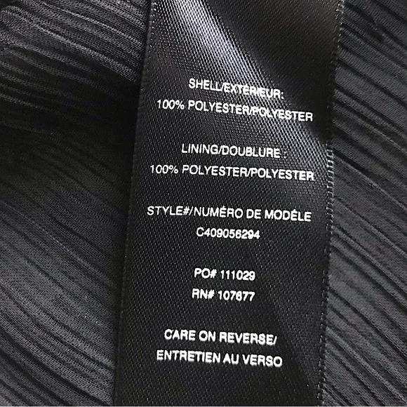 ALICE +OLIVIA Bruden Shimmery Heart Draped Top - Picture 10 of 10